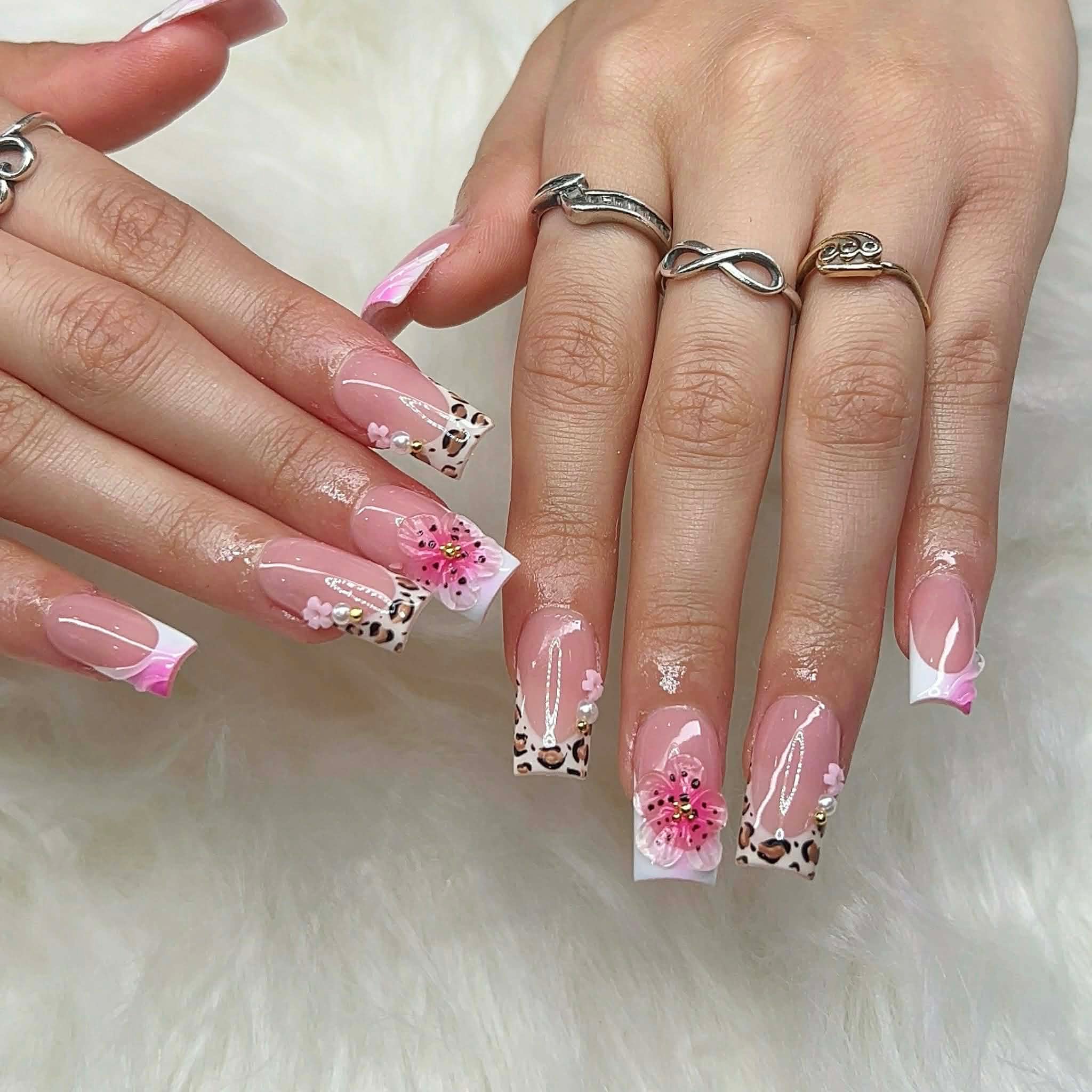 French Tip Nail Design — Best Nail Salon Clermont FL